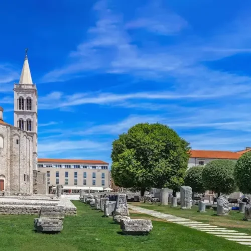 St Donatus Church and Roman Forum Zadar Croatia