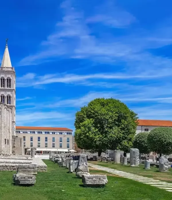 St Donatus Church and Roman Forum Zadar Croatia